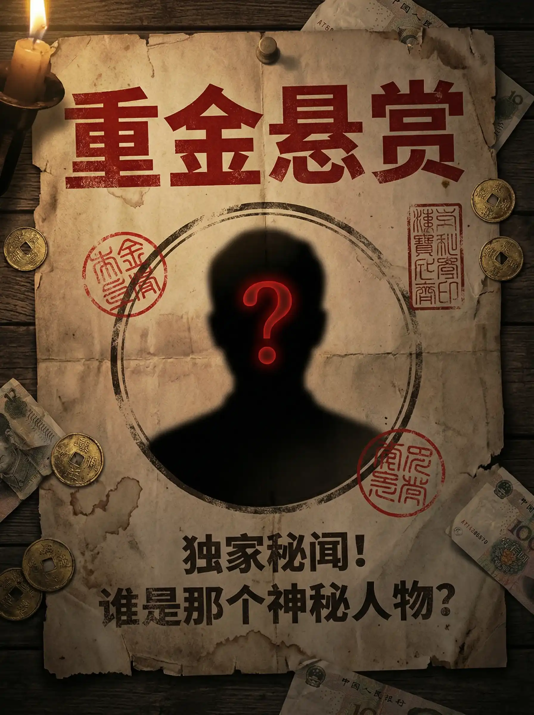屁股翘高一点 - 重金悬赏线索征集令